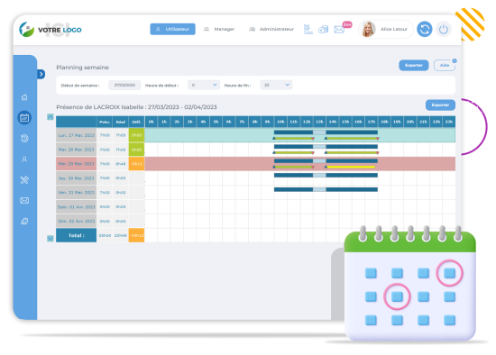 pointage badge et carte les plus