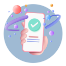 icone pointage smartphone